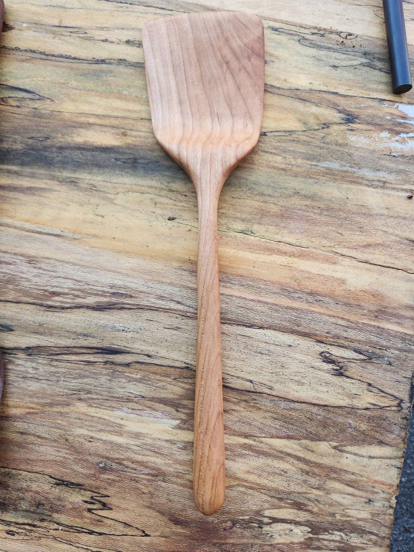 Black Cherry Wood Cook Spatula - Milky Way Wood Company