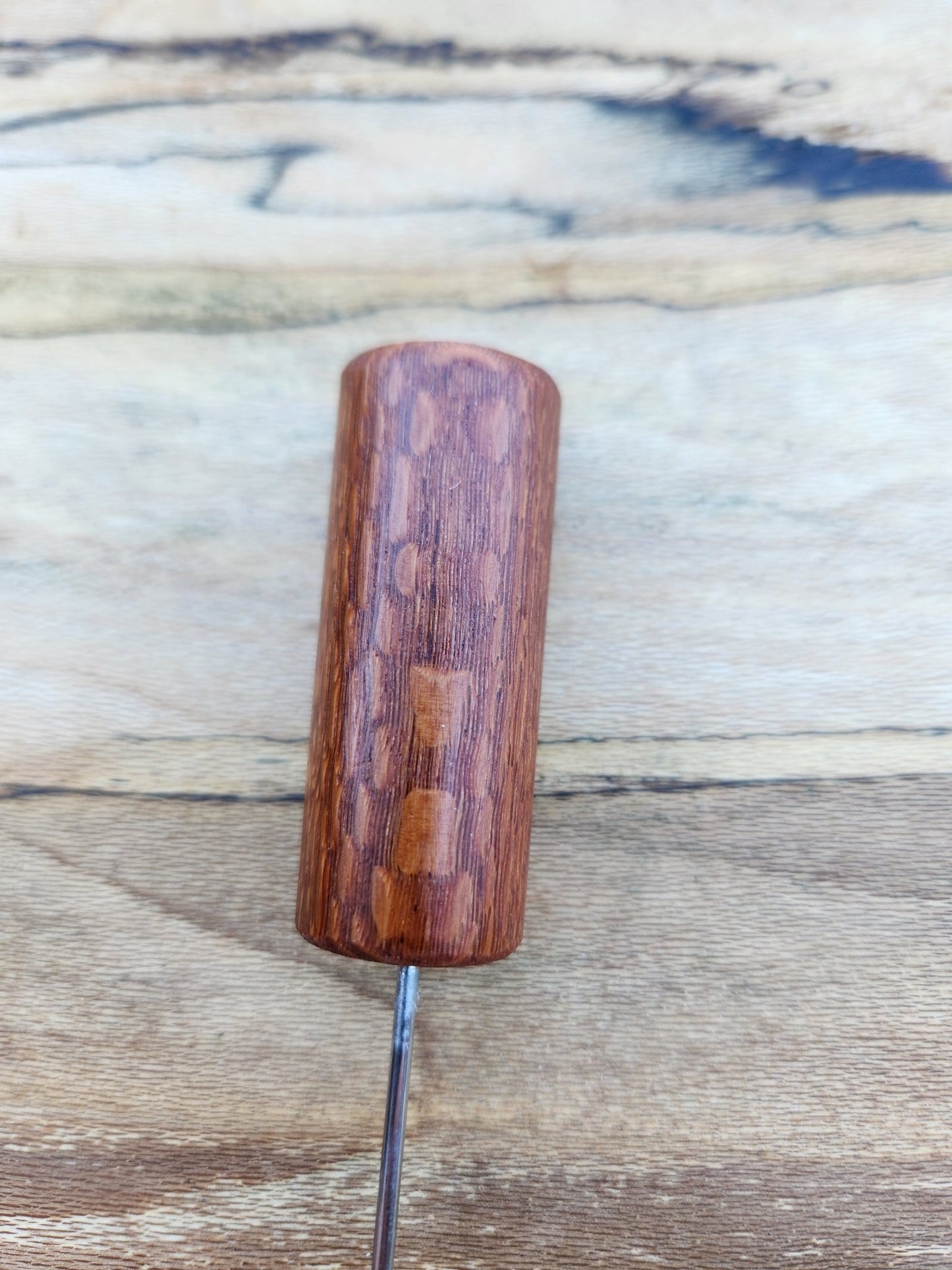 Leopard Wood Pipe Poke - Milky Way Wood Company