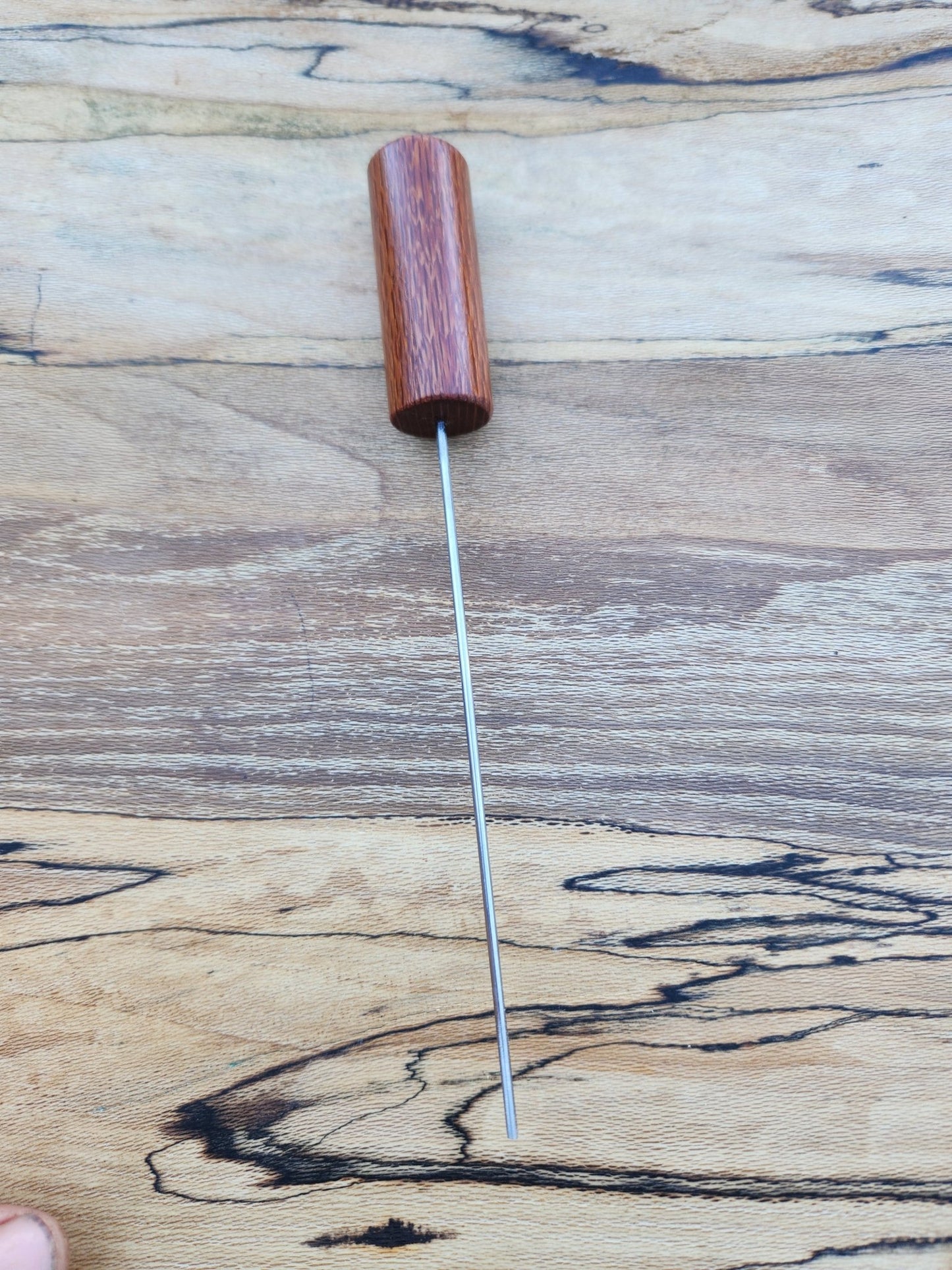 Leopard Wood Pipe Poke - Milky Way Wood Company