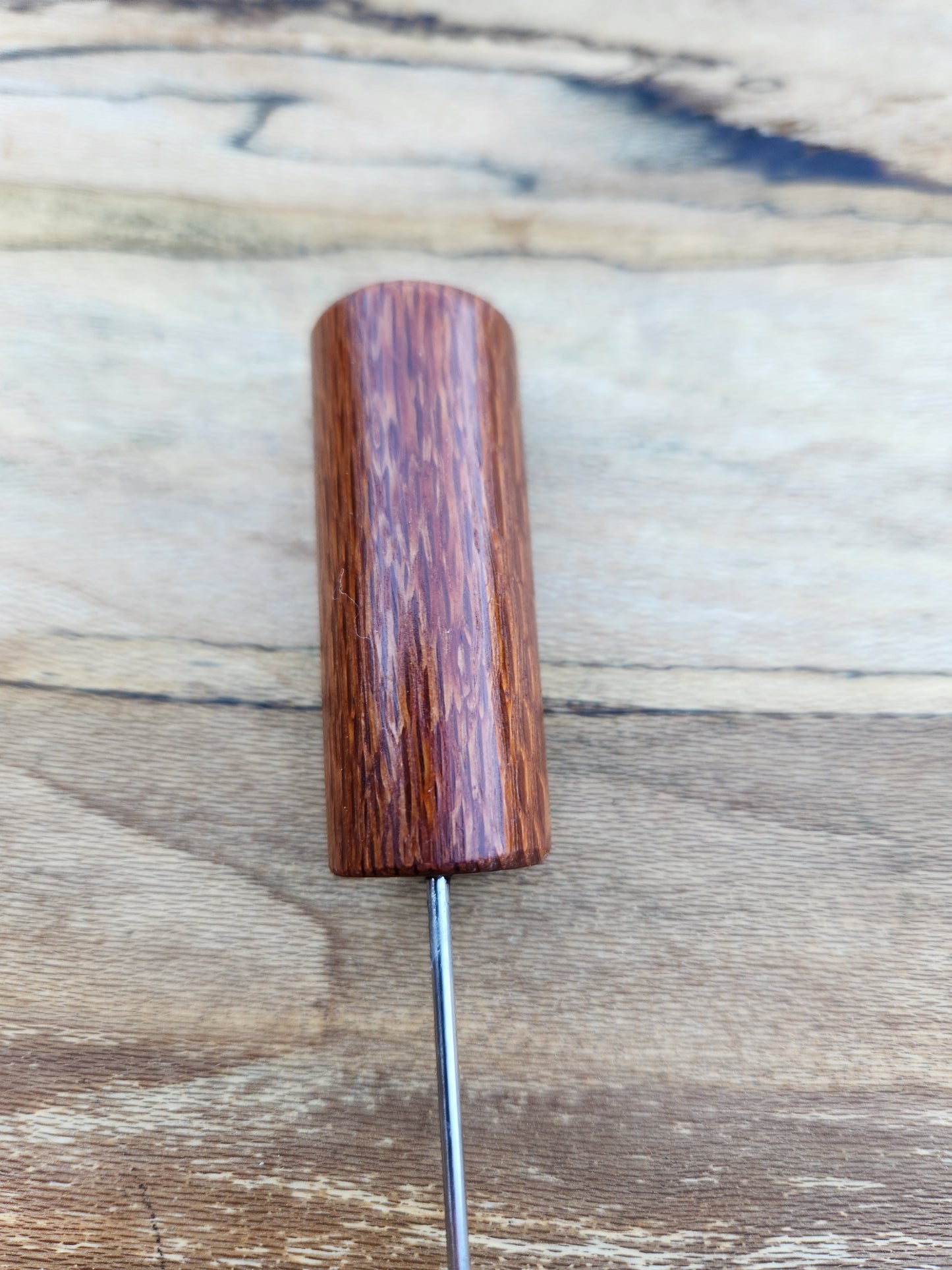 Leopard Wood Pipe Poke