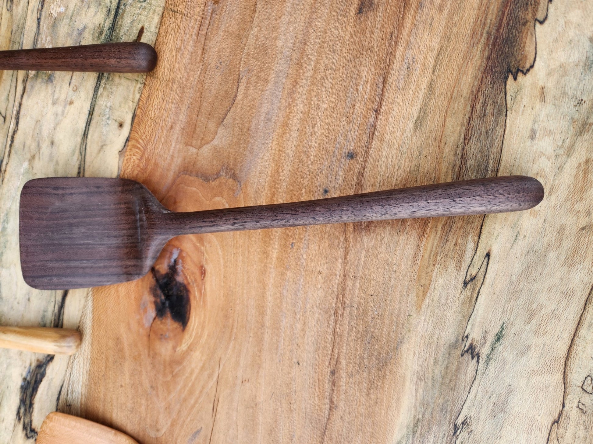 Black Walnut Cook Spatula - Milky Way Wood Company